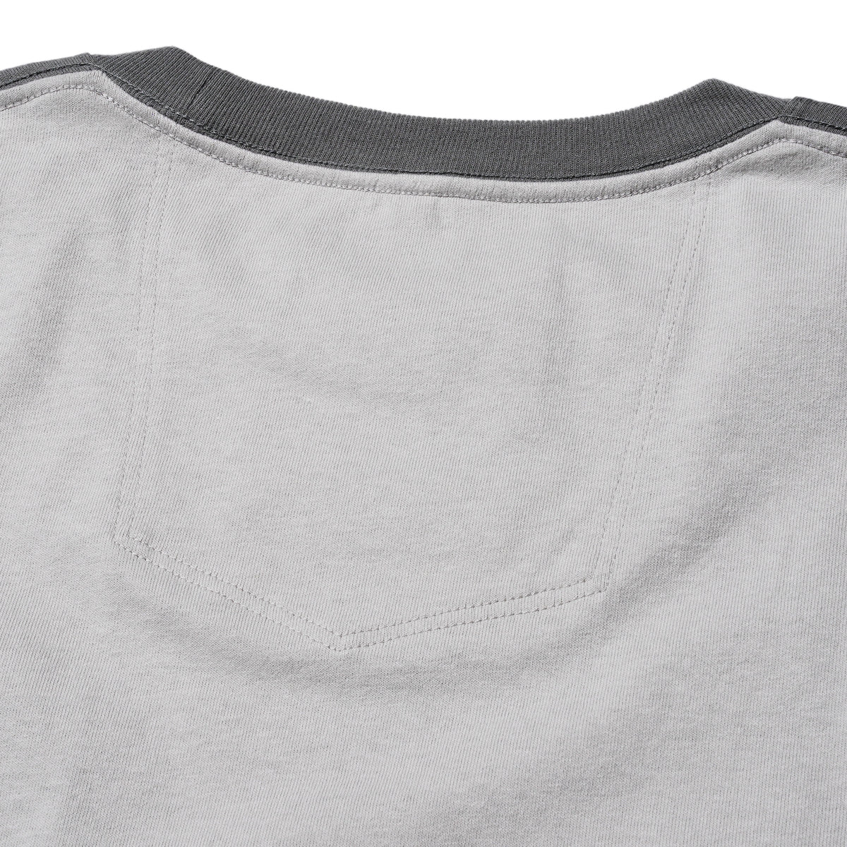 ZISE 002 TWO-TONE T-SHIRT (GREY)