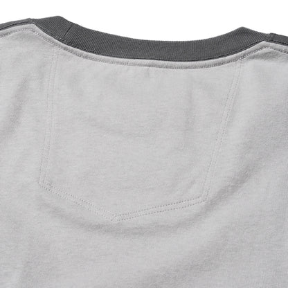 ZISE 002 TWO-TONE T-SHIRT (GREY)