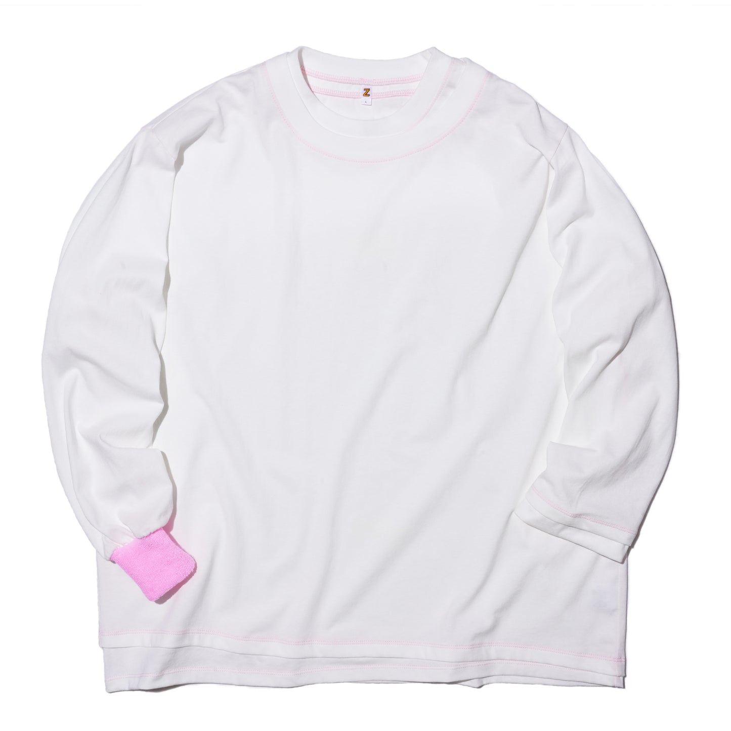 ZISE 004 LONG SLEEVE T-SHIRT (PINK)