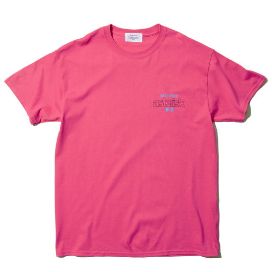 BALANSASTERISK "BAD SHOP, 香港" T-SHIRT (PINK)