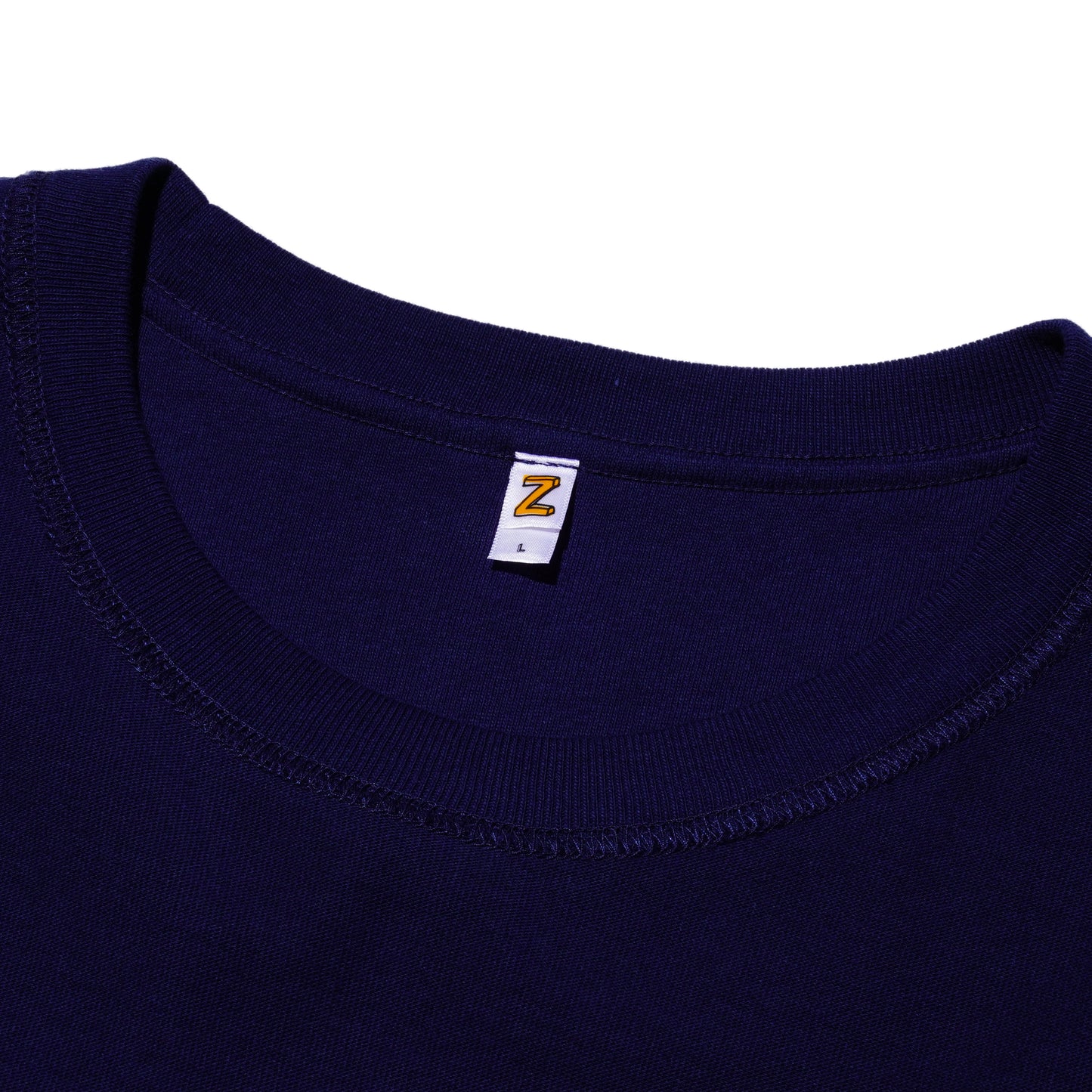 ZISE 010 MIDDLE STITCH T-SHIRT (NAVY)