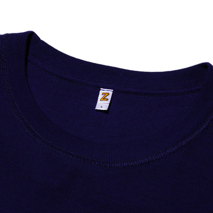 ZISE 010 MIDDLE STITCH T-SHIRT (NAVY)