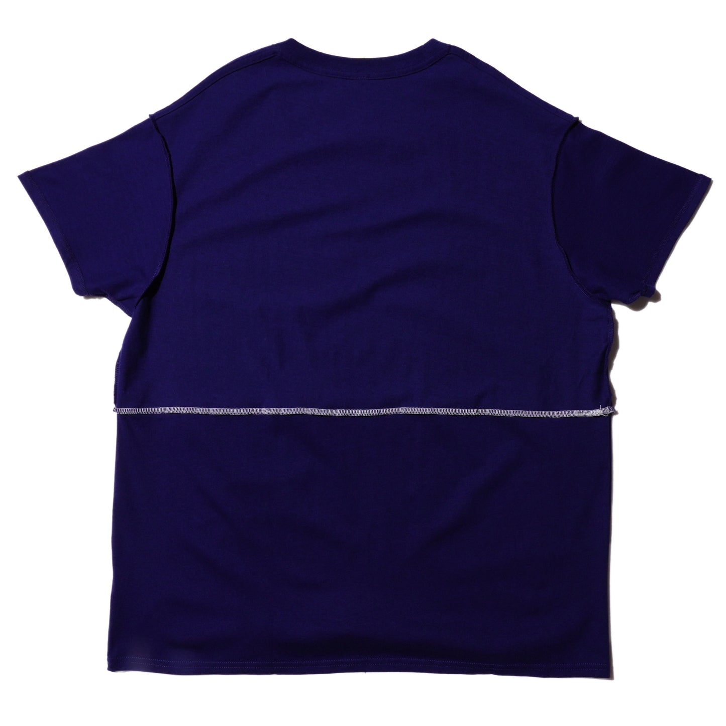 ZISE 010 MIDDLE STITCH T-SHIRT (NAVY)