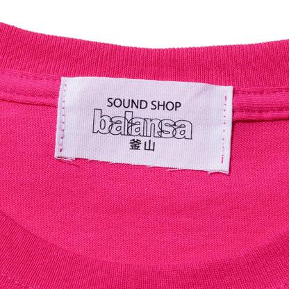 BALANSASTERISK "BAD SHOP, 香港" T-SHIRT (PINK)