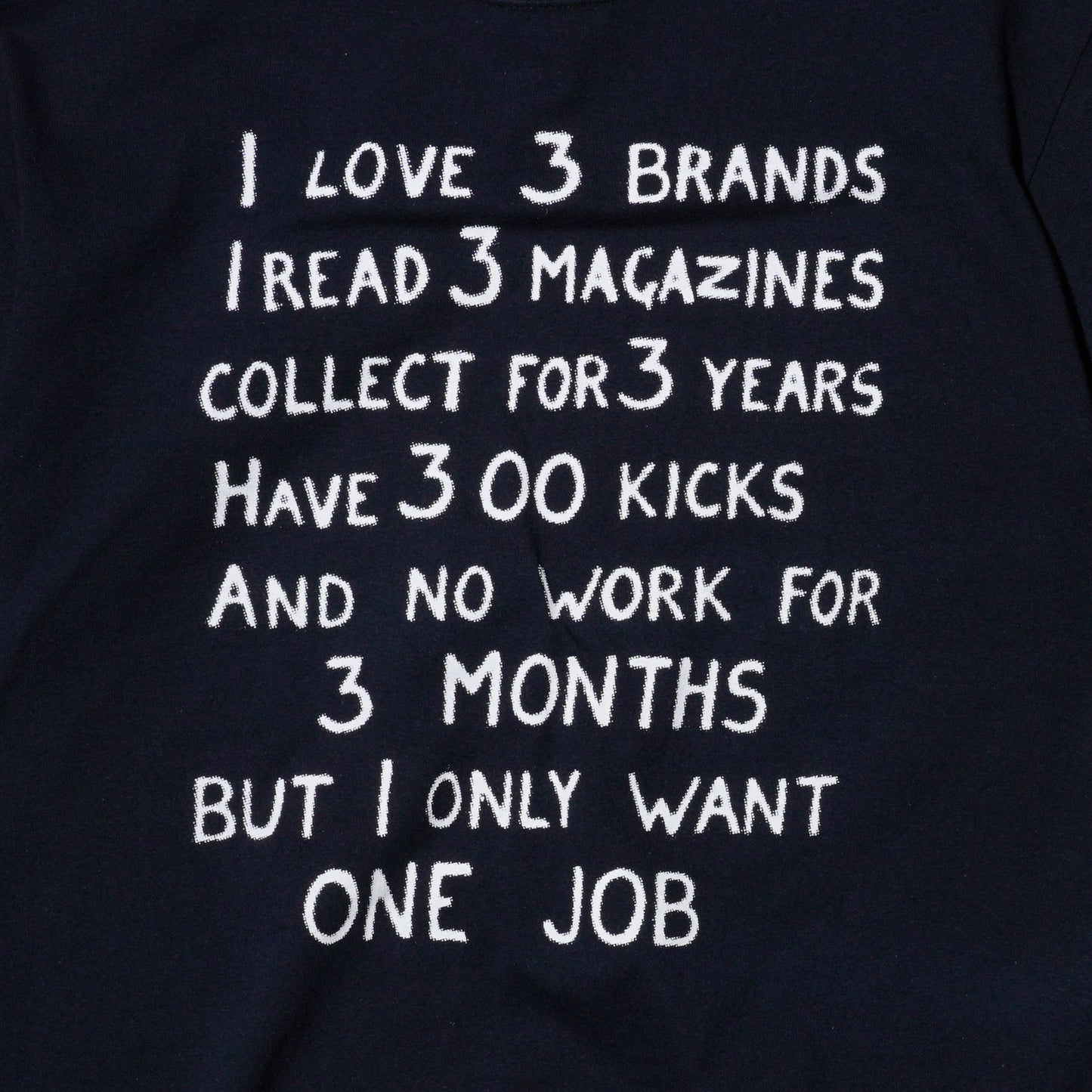 RESONATE "I LOVE 3 BRANDS" T-SHIRT