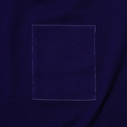 ZISE 011 SQUARE PATCHED T-SHIRT (NAVY w/ NAVY)