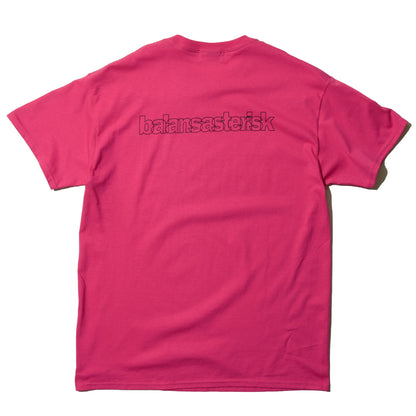 BALANSASTERISK "BAD SHOP, 香港" T-SHIRT (PINK)