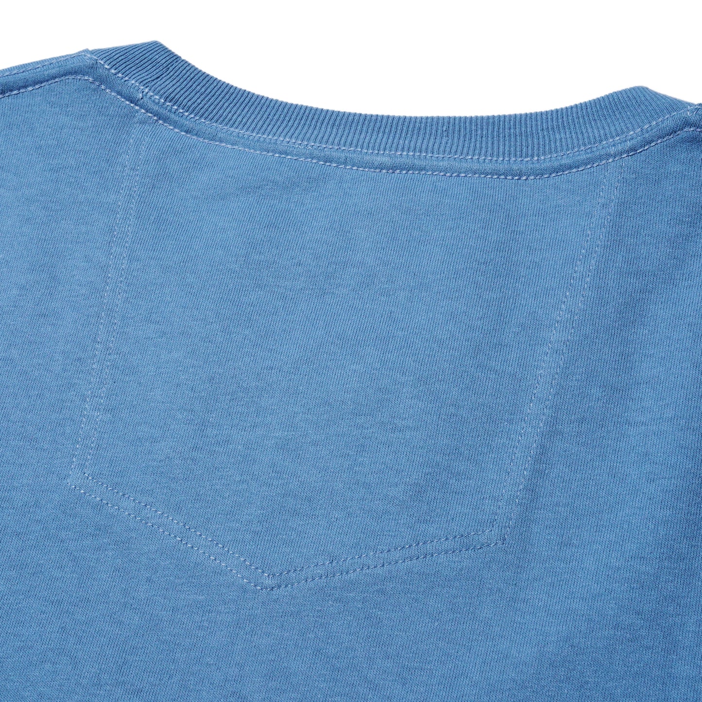 ZISE 002 PLAIN T-SHIRT (BLUE)