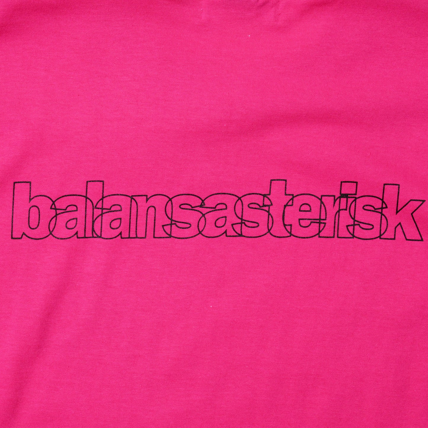 BALANSASTERISK "BAD SHOP, 香港" T-SHIRT (PINK)