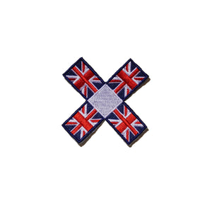 BEST MADE CO. UNITED KINGDOM FLAG FELT BADGE