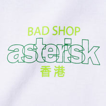 BALANSASTERISK "BAD SHOP, 香港" T-SHIRT (WHITE)