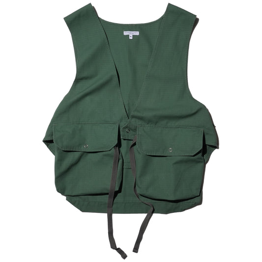 ENGINEERED GARMENTS FOWL VEST (GREEN)