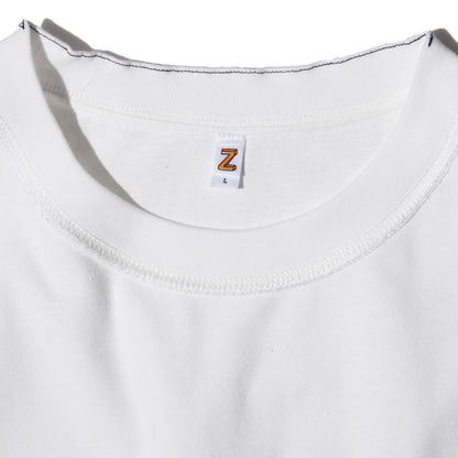 ZISE 016 REVERSIBLE LONG SLEEVE T-SHIRT (WHITE)