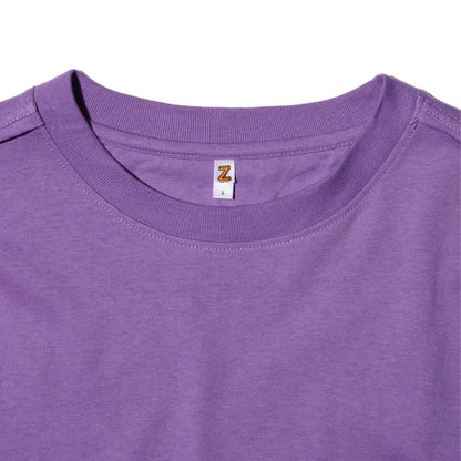 ZISE 013 SNAP BUTTON LONG SLEEVE TEE (PURPLE)