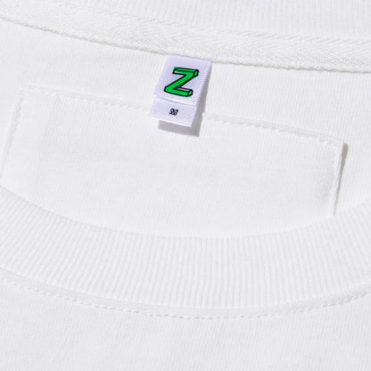 ZISE 002 PLAIN T-SHIRT (WHITE)