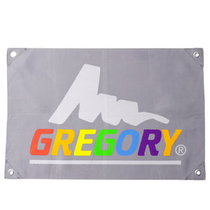 GREGORY LOGO FLAG (RAINBOW LETTER)