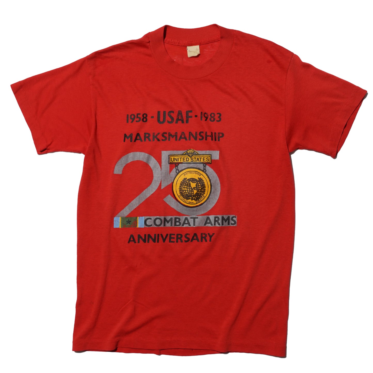 USAF MARKSMANSHIP COMBAT ARMS 25TH ANNIVERSARY T-SHIRT