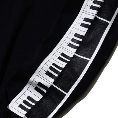 DARYL STUDIO x T.B.BROTHERS "KEYBOARD" LONG-SLEEVE T-SHIRT (BLACK)