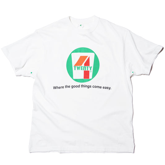 ZISE 001 "4-TWENTY" T-SHIRT (WHITE)