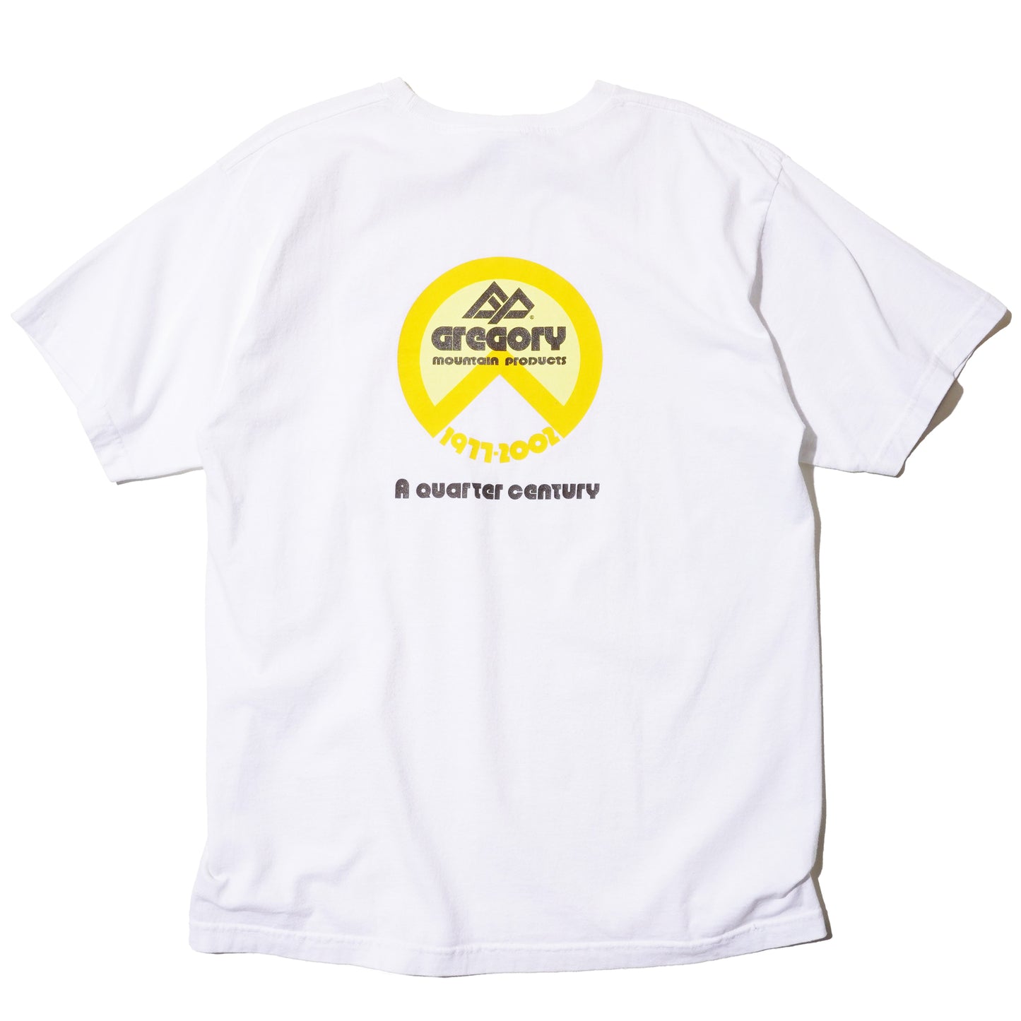 GREGORY "A QUARTER CENTURY" LOGO T-SHIRT