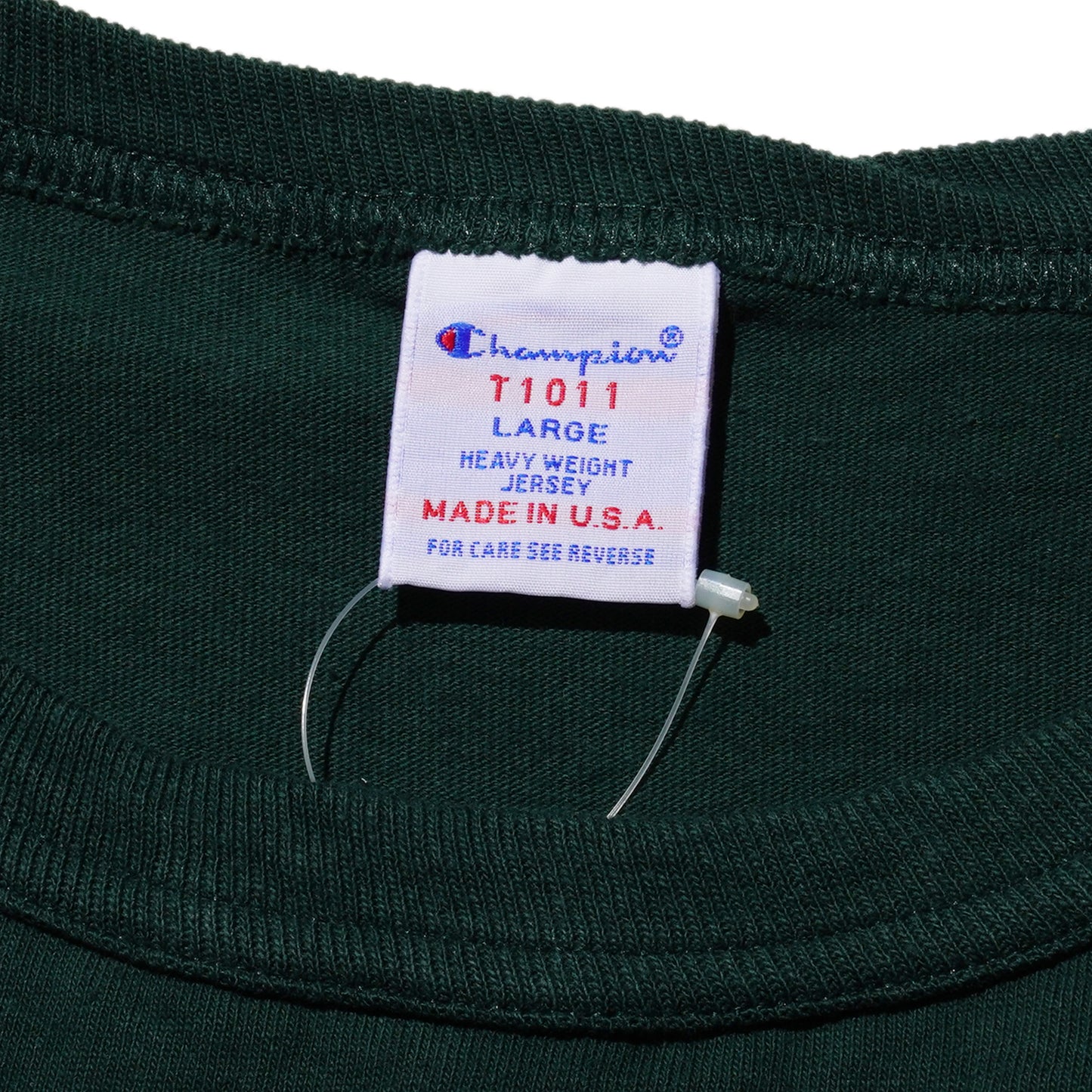 CHAMPION "T1011" HEAVY WEIGHT PLAIN T-SHIRT (ROYAL GREEN)