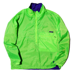 PATAGONIA 90s NYLON REVERSIBLE WINDBREAKER PULLOVER (THE KNOLL GROUP)