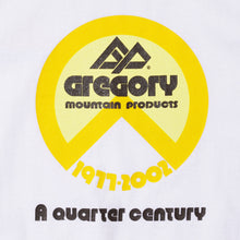 GREGORY "A QUARTER CENTURY" LOGO T-SHIRT