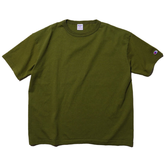 CHAMPION "T1011" PLAIN T-SHIRT (OLIVE GREEN)