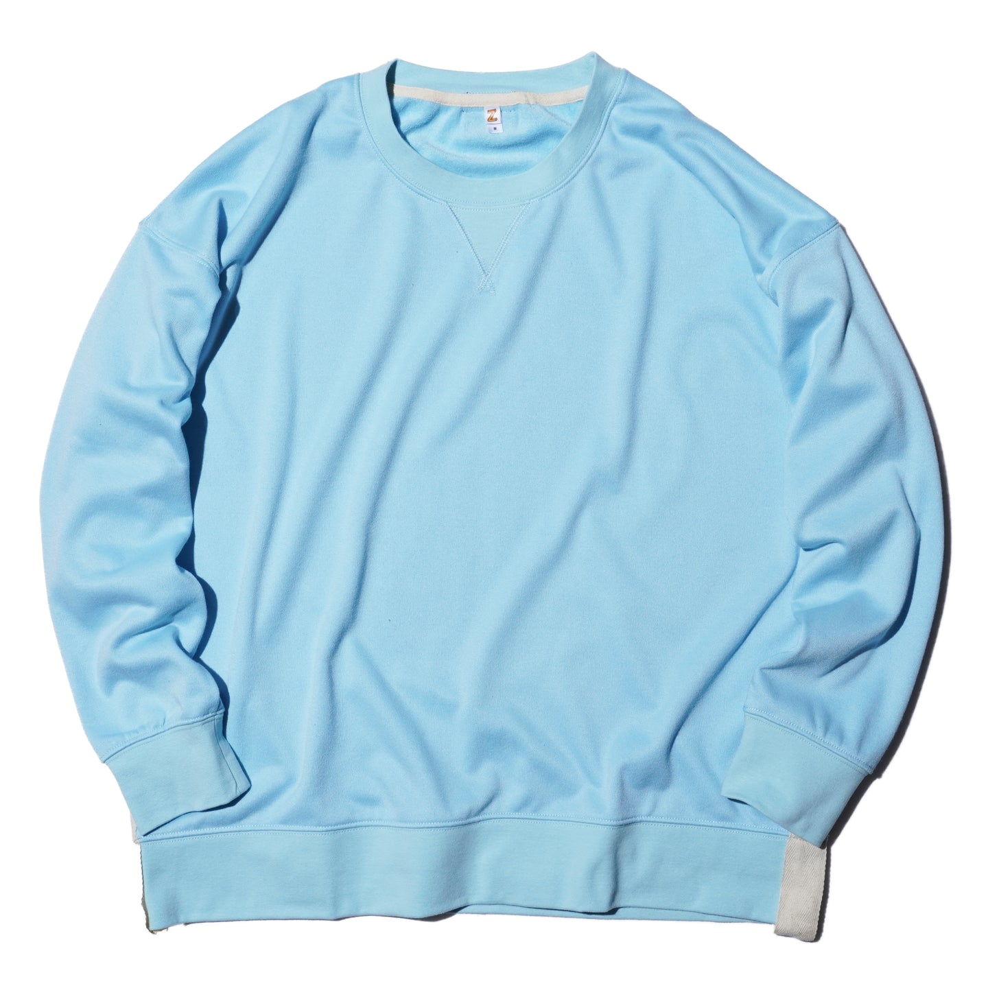 ZISE 015 TERRYCLOTH SWEATSHIRT (LIGHT BLUE)