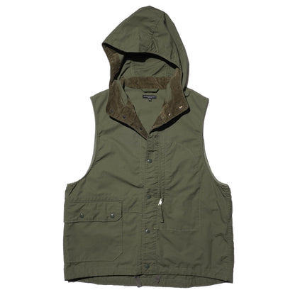 ENGINEERED GARMENTS SIDE POCKET FIELD VEST (OLIVE)