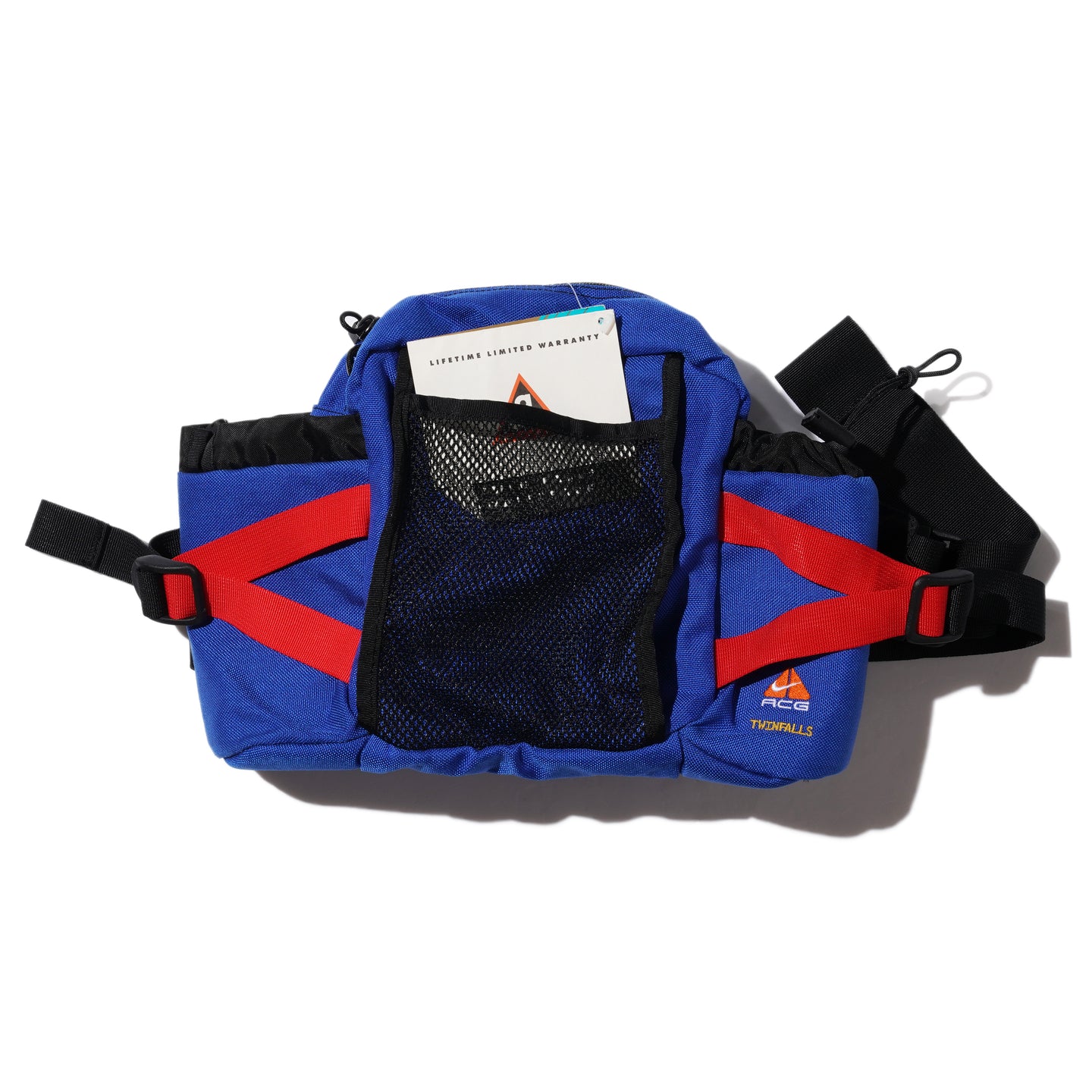 NIKE ACG TWINFALLS POUCH BAG (RED / BLUE)