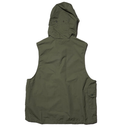 ENGINEERED GARMENTS SIDE POCKET FIELD VEST (OLIVE)