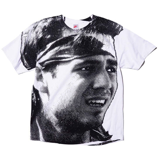 NIKE BIG FACE ANDRE AGASSI ALL OVER PRINT T-SHIRT