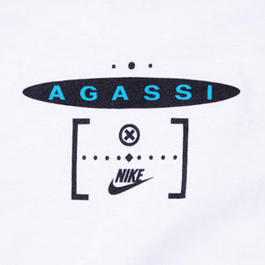 NIKE BIG FACE ANDRE AGASSI ALL OVER PRINT T-SHIRT