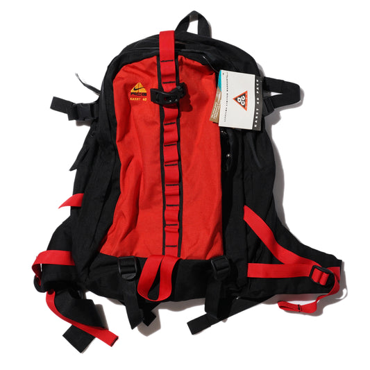 NIKE ACG KARST 40 BACKPACK  (BLACK / RED)