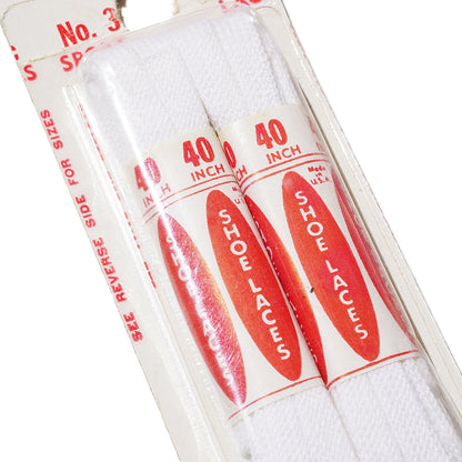 WORK / SPORT NO.3 SPORT WHITE SHOE LACES