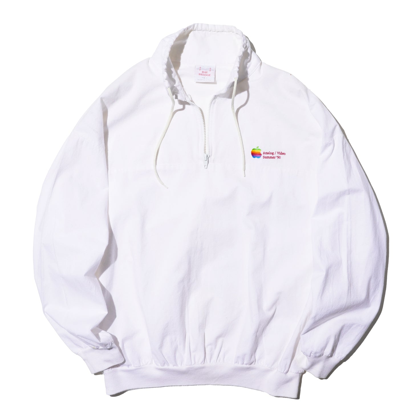 APPLE COMPUTER ANALOG/VIDEO WINDBREAKER PULLOVER