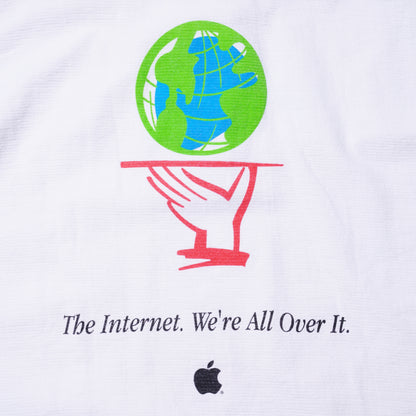 APPLE COMPUTER LOGO HENLEY T-SHIRT