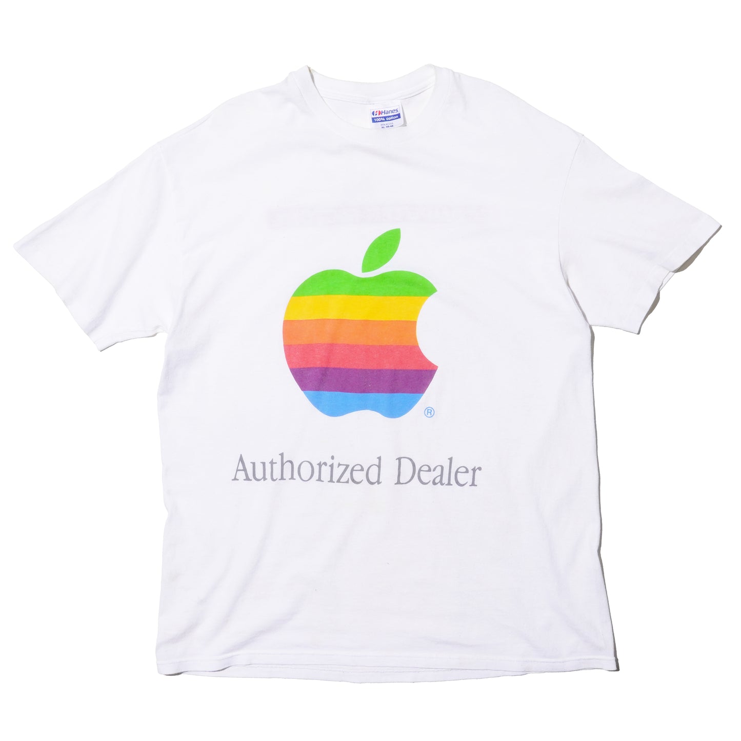 APPLE COMPUTER "THE COMPUTER FACTORY APPLE AUTHORIZED DEALER" T-SHIRT