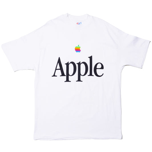 APPLE COMPUTER BLACK LOGO T-SHIRT