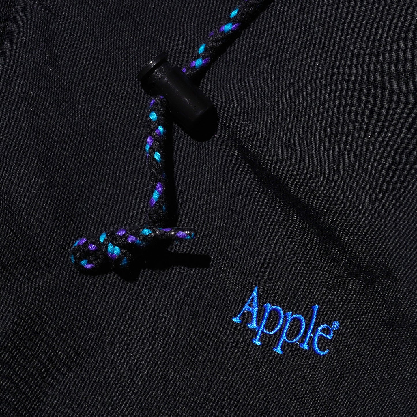 APPLE COMPUTER BLUE LOGO WINDBREAKER