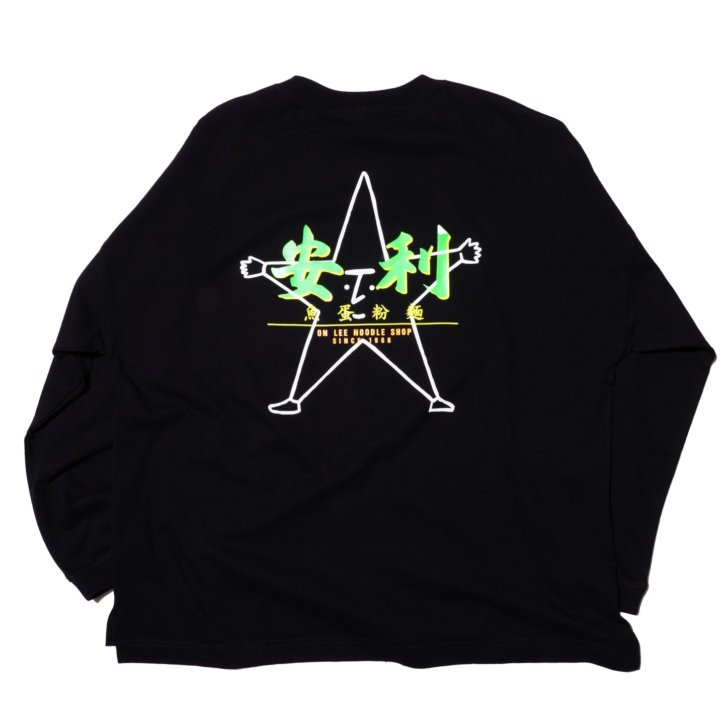 ON LEE x VANS x ASTERISK LONG SLEEVE T-SHIRT (BLACK)