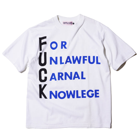 UNDERCOVER "For Unlawful Carnal Knowledge" T-shirt