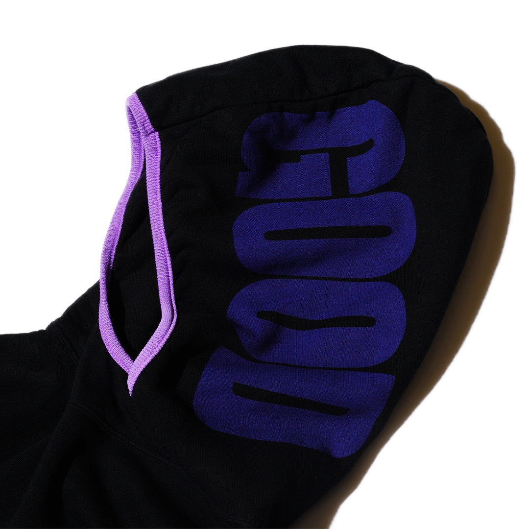 GOODENOUGH Purple Piping Hoodie