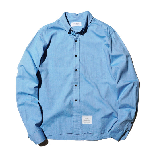 Thom Browne Sky Blue Pocket Shirt