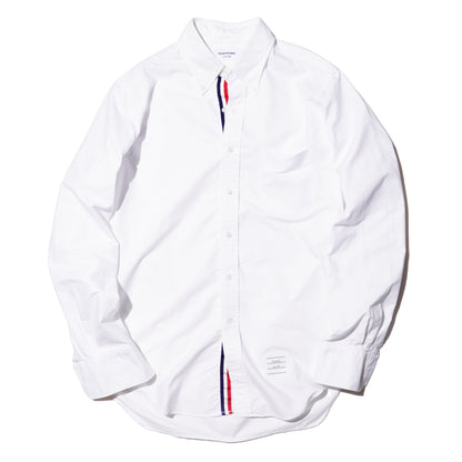 Thom Browne Grosgrain Placket Oxford Shirt