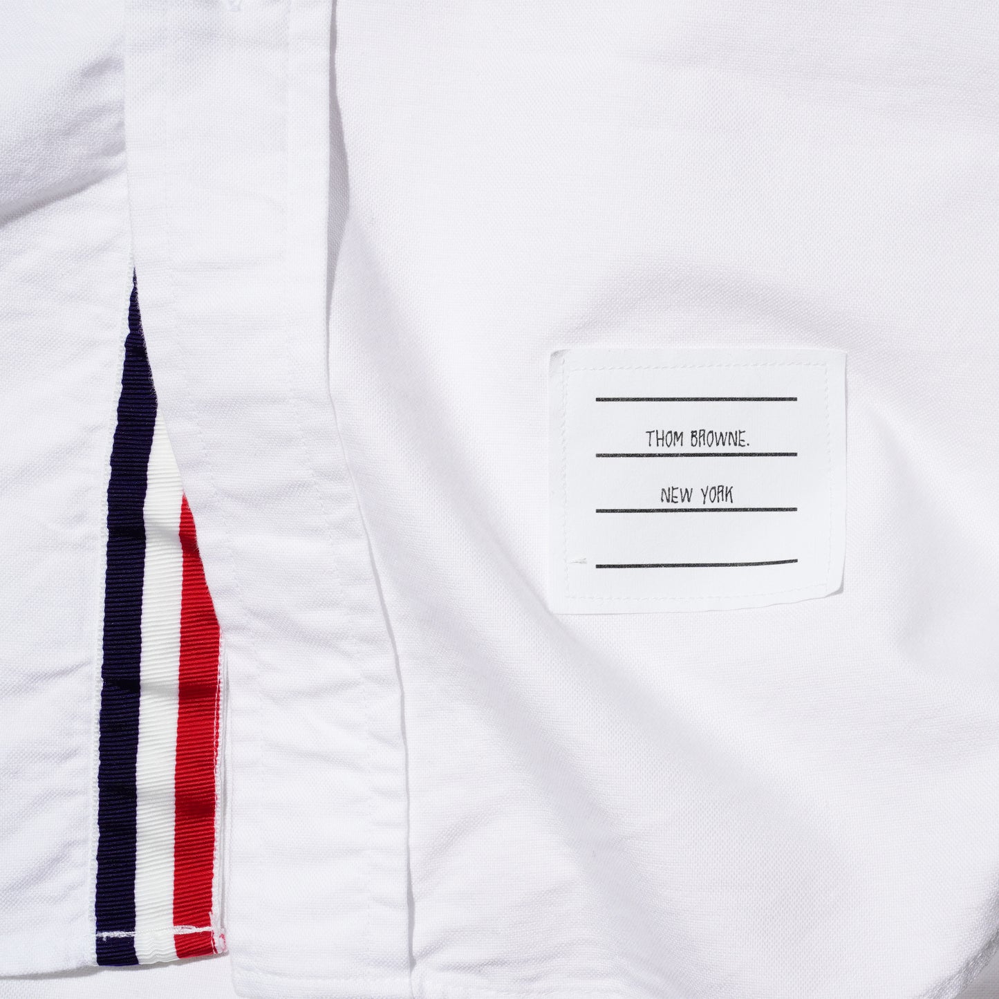 Thom Browne Grosgrain Placket Oxford Shirt