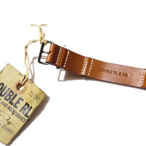 Double RL Leather Strap Bracelet