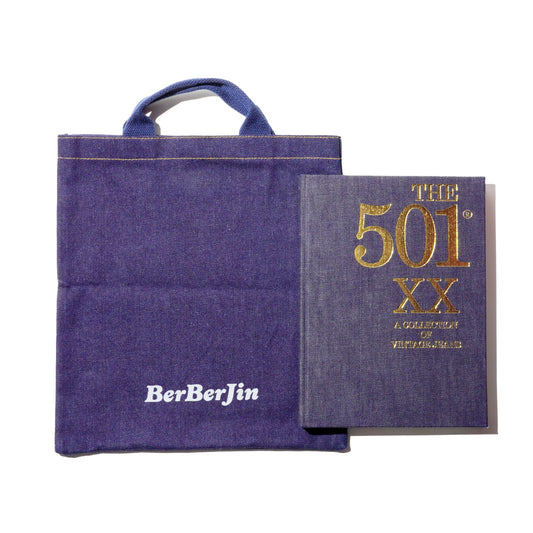 BerBerJin "THE 501 XX A COLLECTION OF VINTAGE JEANS" Levi's Book + Tote Bag