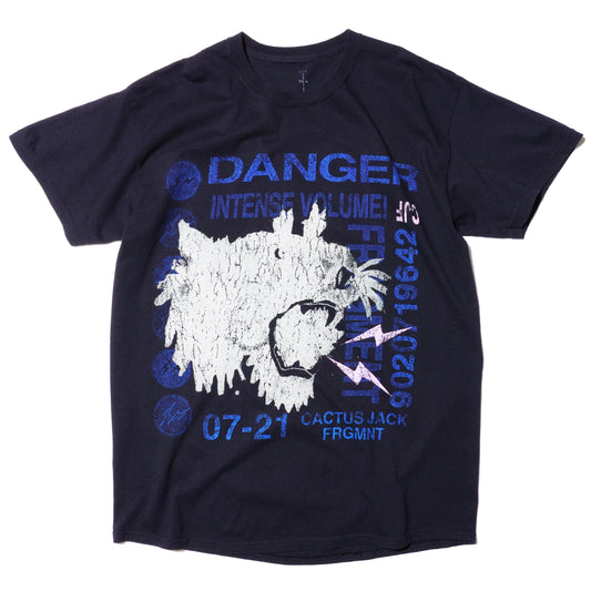 Travis Scott Cactus Jack x Fragment Design Danger Tee